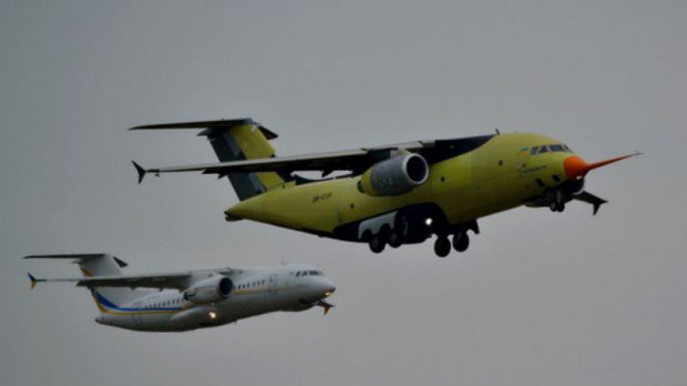 Под Киевом успешно испытали новейший отечественный самолет